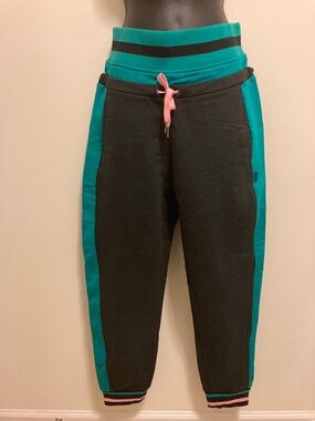 Puma Jogging Pants Small (Pink & Green)